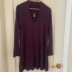 Express knit dress with choker. Brand new.